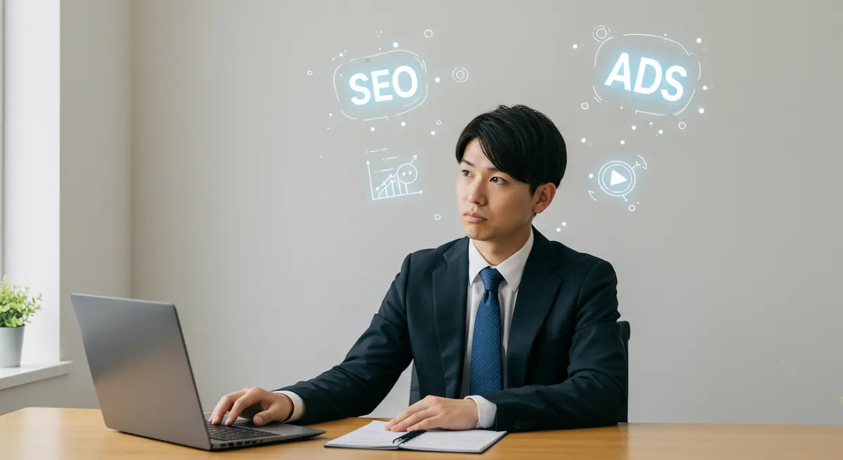 【徹底比較】SEOと広告、どっちが正解?Web担当者がよく迷う集客手段を整理しました